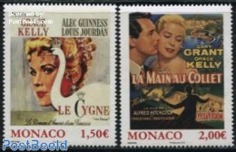 Monaco 2015 Film Posters With Grace Kelly 2v, Mint NH, Performance Art - Movie Stars - Art - Poster Art - Ungebraucht