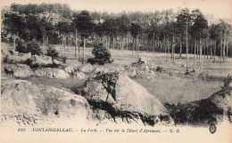 77-FONTAINEBLEAU LA FORET DESERT D APREMONT-N°T5277-E/0133 - Fontainebleau