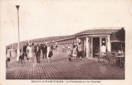 14-DEAUVILLE PLAGE FLEURIE-N°T5277-E/0103 - Deauville