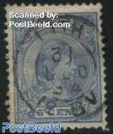 Netherlands, Kleinrond Cancellations 1894 Kleinrond LITH On NVPH 35, Used Stamps - Sonstige & Ohne Zuordnung