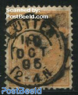 Netherlands, Kleinrond Cancellations 1895 Kleinrond LUTTEN On NVPH 34, Used Stamps - Otros & Sin Clasificación