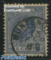 Netherlands, Kleinrond Cancellations 1889 Kleinrond MUNTENDAM On NVPH 19, Used Stamps - Sonstige & Ohne Zuordnung
