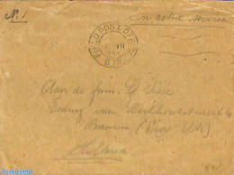 Great Britain 1945 FIELDPOST To The Royal Dutch Steamboot Society, Postal History - Cartas & Documentos