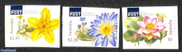 Australia 2017 Water Plants 3v S-a, Mint NH, Nature - Flowers & Plants - Unused Stamps