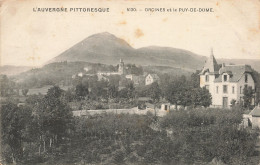 63-ORCINES ET LE PUY DE DOME-N°T5277-G/0095 - Sonstige & Ohne Zuordnung