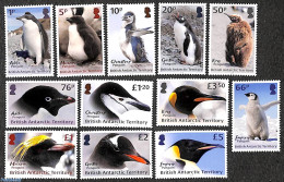 British Antarctica 2018 Definitives, Penguin 12v, Mint NH, Nature - Birds - Penguins - Sonstige & Ohne Zuordnung