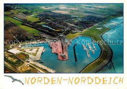 72853004 Norddeich Ostfriesland Fliegeraufnahme Norddeich - Andere & Zonder Classificatie