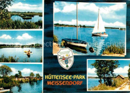 72852990 Meissendorf Huettensee-Park Segelboot  Meissendorf - Autres & Non Classés