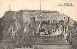 90-BELFROT LE CHÂTEAU ET LE LION-N°T5278-B/0391 - Belfort - Ville