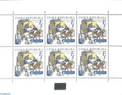 Czech Republic 2020 Europa, Old Postal Roads M/s, Mint NH, History - Nature - Transport - Europa (cept) - Horses - Pos.. - Autres & Non Classés