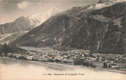 74-CHAMONIX ET L AIGUILLE VERTE-N°T5278-B/0067 - Chamonix-Mont-Blanc