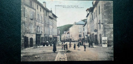 39 , Moirans , La Rue Rue Saint Laurent Et Ses Habitants En 1918 - Autres & Non Classés