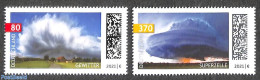 Germany, Federal Republic 2021 Weather 2v, Mint NH, Science - Meteorology - Neufs