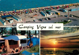 72852902 Lido Delle Nazioni Camping Vigna Sul Mar Strand Abendsonne Am Meer  - Sonstige & Ohne Zuordnung