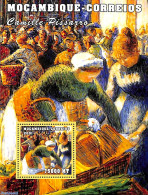 Mozambique 2001 Camille Pissaro S/s, Mint NH, Art - Modern Art (1850-present) - Paintings - Mozambico