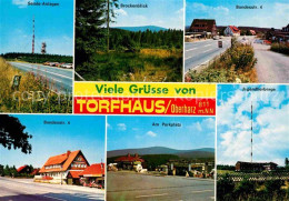 72852828 Torfhaus Harz Sendeanlagen Brockenblick Bundesstrasse Jugendherberge Pa - Altenau