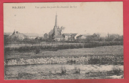 Melreux - Vue Prise Du Pont Du Chemin De Fer  ( Voir Verso ) - Hotton