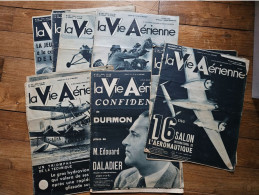 Lot De 19 Revues La Vie Aérienne 1938 : 118 119 120 121 122 125 126 127 128 129 130 131 132 133 135 137 138 - 1900 - 1949