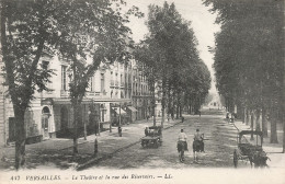 78-VERSAILLES LE THEATRE ET LA RUE DES RESERVOIRS-N°T5279-B/0077 - Versailles (Kasteel)