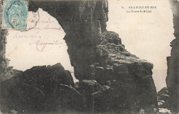 56-BELLE ILE EN MER LA GROTTE SAINT MICHEL-N°T5279-B/0025 - Belle Ile En Mer