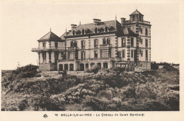 56-BELLE ILE EN MER LE CHÂTEAU DE SARAH BERNHARDT-N°T5279-B/0031 - Belle Ile En Mer