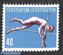 Liechtenstein 1956 40Rp, Stamp Out Of Set, Mint NH, Sport - Athletics - Unused Stamps