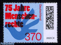 Germany, Federal Republic 2023 75 Years Human Rights 1v, Mint NH - Ongebruikt