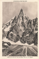 74-CHAMONIX MONT BLANC AIGUILLE DU DRU ET MER DE GLACE-N°T5279-A/0249 - Chamonix-Mont-Blanc