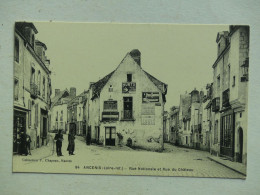 44 : Ancenis - Rue Nationale Et Rue Du Château - Ancenis