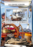 Djibouti 2016 Ships S/s, Mint NH, Transport - Ships And Boats - Schiffe