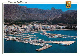 72852707 Puerto Pollensa Hafen Berge Fliegeraufnahme Mallorca - Sonstige & Ohne Zuordnung