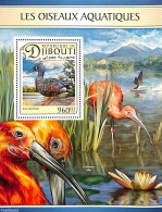 Djibouti 2017 Waterbirds S/s, Mint NH, Nature - Birds - Ducks - Djibouti (1977-...)