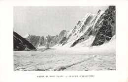 74-MASSIF DU MONT BLANC GLACIER D ARGENTIERE-N°T5278-H/0069 - Sonstige & Ohne Zuordnung