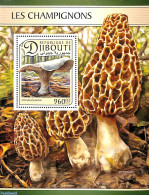 Djibouti 2017 Mushrooms S/s, Mint NH, Nature - Mushrooms - Pilze