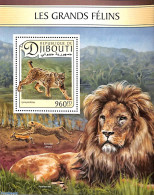 Djibouti 2017 Big Cats S/s, Mint NH, Nature - Cat Family - Djibouti (1977-...)