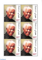 Djibouti 2018 Nelson Mandela M/s, Mint NH, History - Various - Joint Issues - Nelson Mandela - Emisiones Comunes