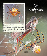 Djibouti 2019 Spiders S/s, Mint NH, Nature - Animals (others & Mixed) - Gibuti (1977-...)