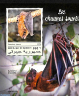 Djibouti 2019 Bats S/s, Mint NH, Nature - Bats - Gibuti (1977-...)