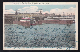 Lackawanna Ferries From Hoboken To New York - Unclassified