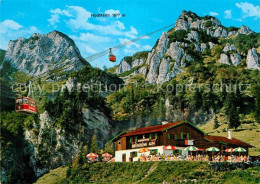 72852683 Bruendlingalm Am Hochfelln Seilbahn Bayerische Alpen Bruendlingalm - Andere & Zonder Classificatie