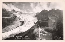 74-CHAMONIX CHALET ET GLACIER DES BOSSONS-N°T5279-D/0005 - Chamonix-Mont-Blanc