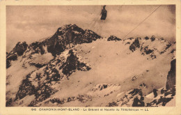 74-CHAMONIX MONT BLANC LE BREVENT ET NACELLE DU TELEPHERIQUE-N°T5279-C/0253 - Chamonix-Mont-Blanc