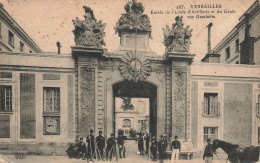 78-VERSAILLES ECOLE D ARTILLERIE ET DU GENIE RUE GAMBETTA-N°T5279-F/0323 - Versailles (Château)
