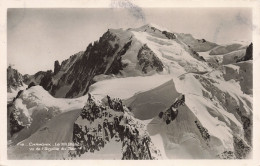 74-CHAMONIX LE MONT BLANC AIGUILLE DU PLAN-N°T5280-A/0163 - Chamonix-Mont-Blanc