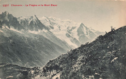 74-CHAMONIX LA FLEGERE ET LE MONT BLANC-N°T5280-C/0115 - Chamonix-Mont-Blanc