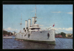 AK Leningrad, The Cruiser Aurora  - Guerre