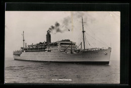 AK P. & O. Strathnaver, Passagierschiff  - Steamers