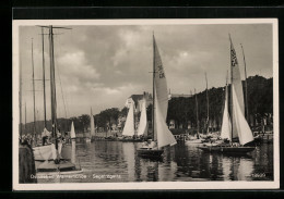 AK Warnemünde, Segelregatta, Segelsport  - Sailing