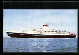 AK Passagierschiff Cristoforo Colombo Auf Fahrt  - Steamers