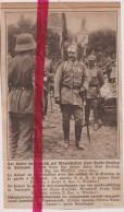Oorlog Guerre 14/18 - Tarnopol - De Keizer , Kaiser  - Orig. Knipsel Coupure Tijdschrift Magazine - 1917 - Ohne Zuordnung
